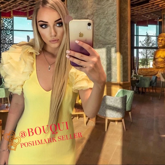 BLOGGERS FAV ZARA CONTRASTING MINI KNIT DRESS - Picture 5 of 16